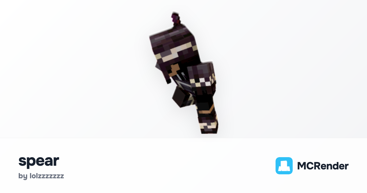 spear by lolzzzzzzz | Minecraft Pose 967ec4c1 | MCRender